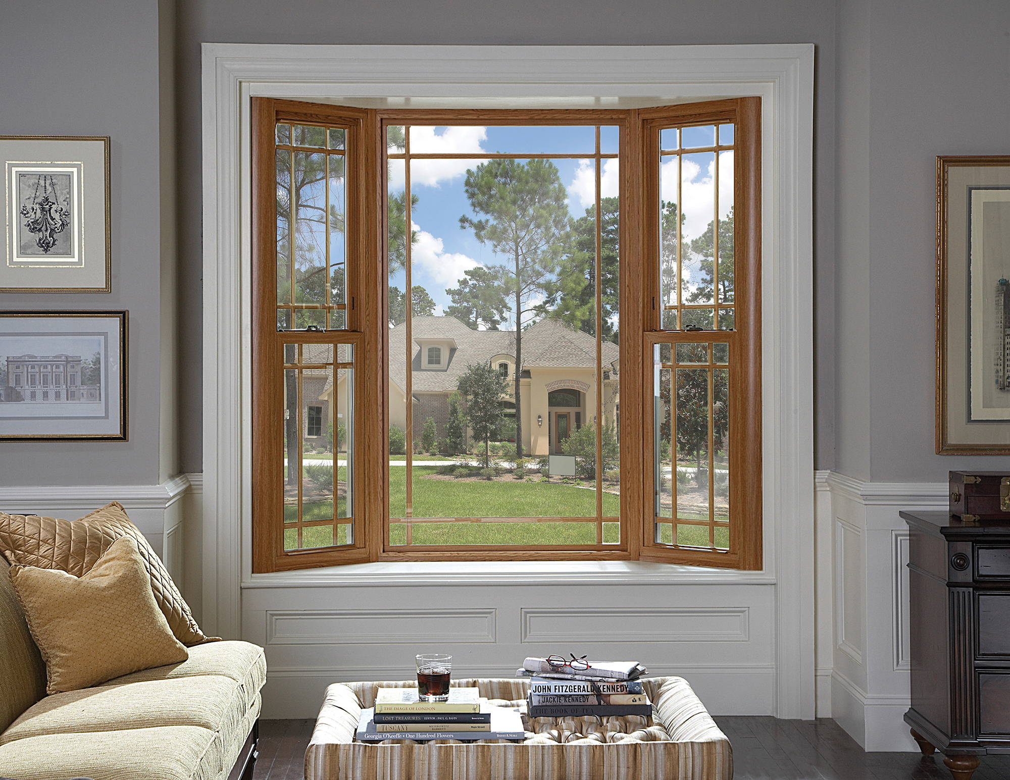 Timeless woodframes to fit any home.
